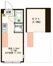 ハーモニーテラス西荻南の物件間取画像